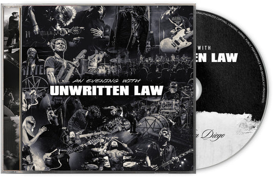 the album cover for Unwritten Law - An Evening With Unwritten Law