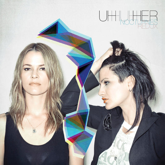 the album cover for Uh Huh Her - Nocturnes: Redux [Goth Confetti]