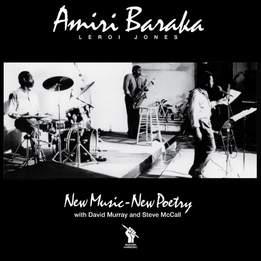 the album cover for Amiri Baraka - New Music - New Poetry
