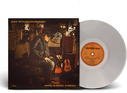 the album cover for Ray Wylie Hubbard - Reel 2 Reel 4 Real [Indie Exclusive Gray]
