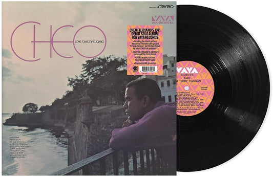 the album cover for Cheo Feliciano - Cheo [180g Black Vinyl with paper wrapped jacket]