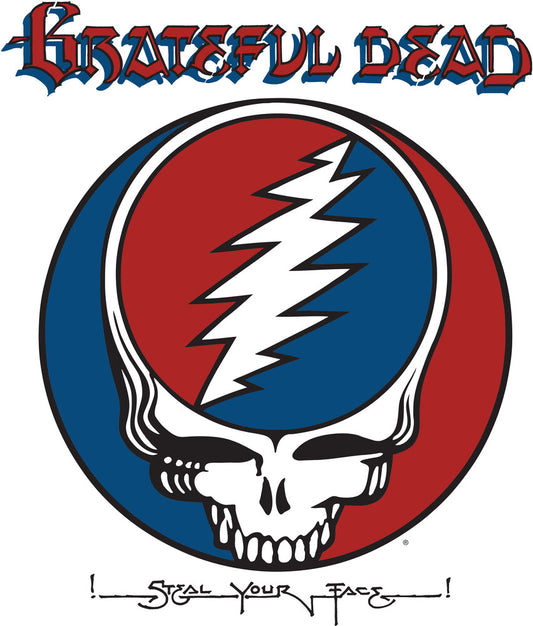 the album cover for Grateful Dead - Steal Your Face (spirit of '76) (grateful & Stealie Blue Vinyl) (brick & Mortar Exclusive)
