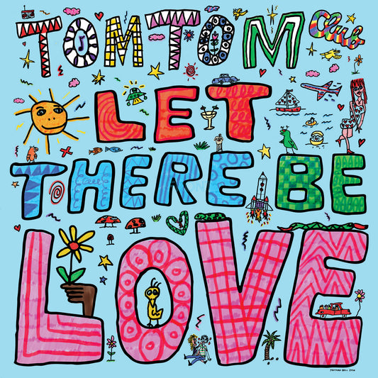 the album cover for Tom Tom Club - Let There Be Love