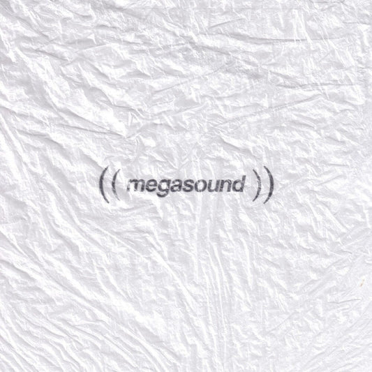 the album cover for Megasound - Megasound [Black & White Splatter]