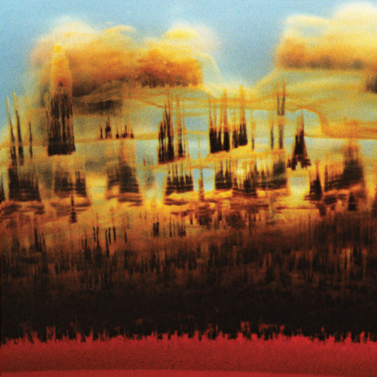 the album cover for Bonobo - Distance In Static [Indie Exclusive Blue Pastel]