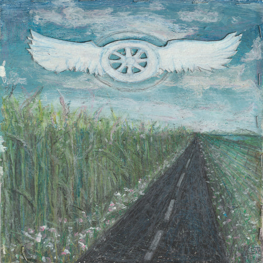 the album cover for Squirrel Flower - Say A Prayer To The Gods Of Getting Going [Colored Vinyl]