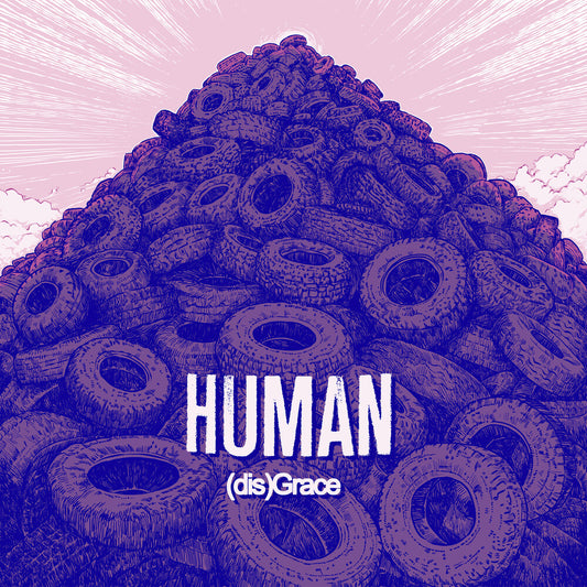 the album cover for Human - Disgrace