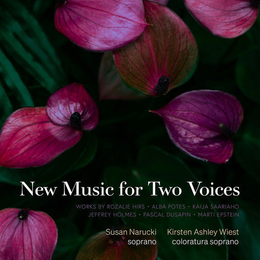 the album cover for Susan Narucki - New Music For Two Voices