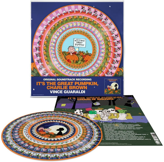 the album cover for Vince Guaraldi - It's the Great Pumpkin, Charlie Brown (zoetrope Vinyl/45rpm) [OST]