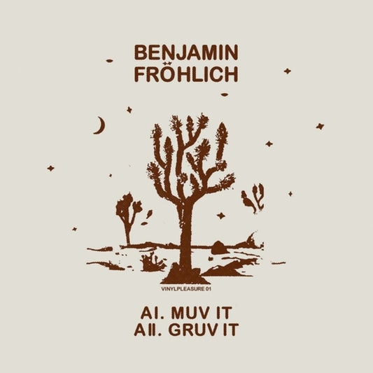 the album cover for Benjamin Frohlich - Muv It
