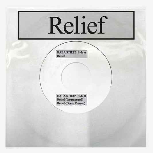 the album cover for Baba Stiltz - Relief