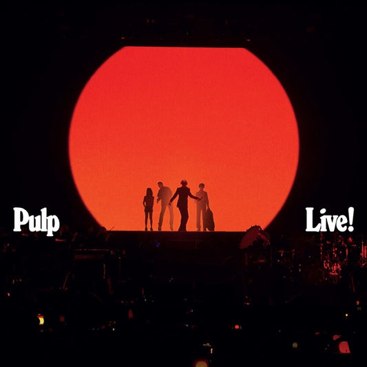 the album cover for Pulp - Live
