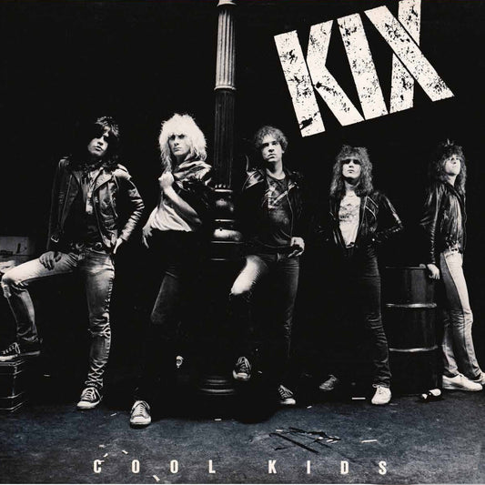 the album cover for Kix - Cool Kids [Colored Vinyl] [Limited Edition] (Wht)