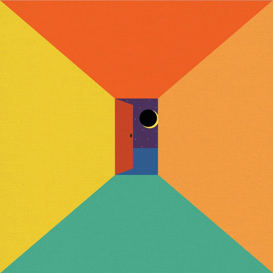 the album cover for Ceremony - In the Spirit World Now [Orange Krush Cloudy]
