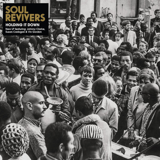 the album cover for Soul Revivers - Holding It Down