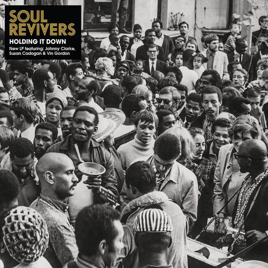 the album cover for Soul Revivers - Holding It Down