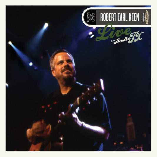 the album cover for Robert Keen  Earl - Live From Austin, Tx (Gate)