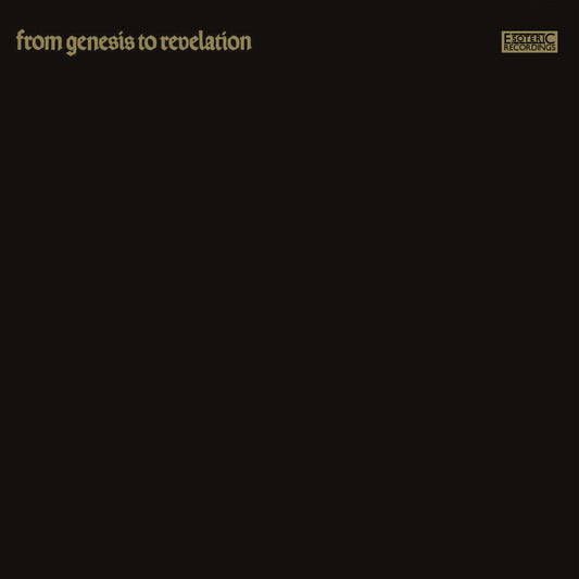 the album cover for Genesis - From Genesis To Revelation - Cd + Blu-Ray Box Set