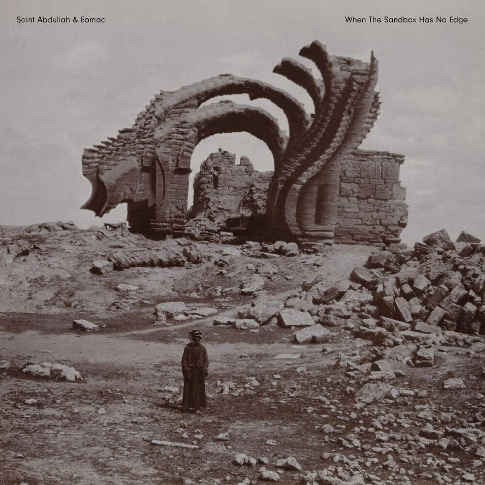 the album cover for Saint Abdullah & Eomac - When The Sandbox Has No Edge