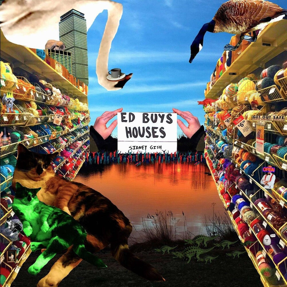the album cover for Sidney Gish - Ed Buys Houses