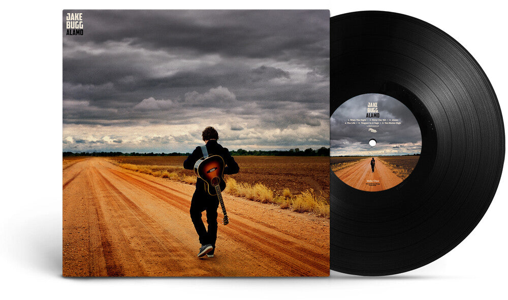 the album cover for Jake Bugg - Alamo [Black]