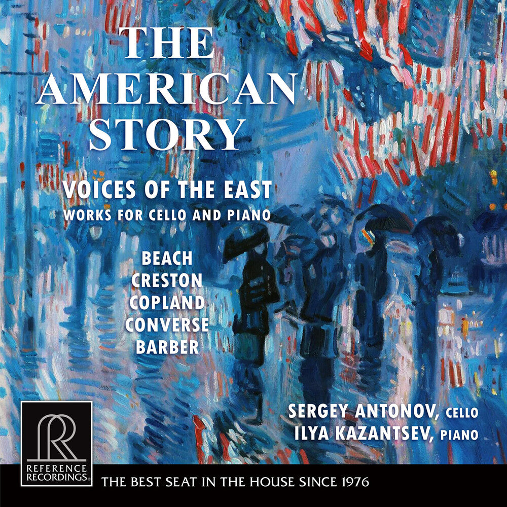 the album cover for Sergey Antonov - American Story