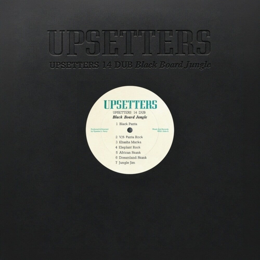 the album cover for Upsetters - Upsetters 14 Dub Black Board Jungle