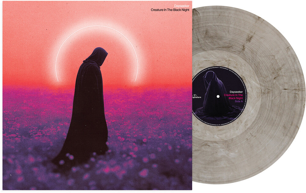 the album cover for Dayseeker - Creature in the Black Night