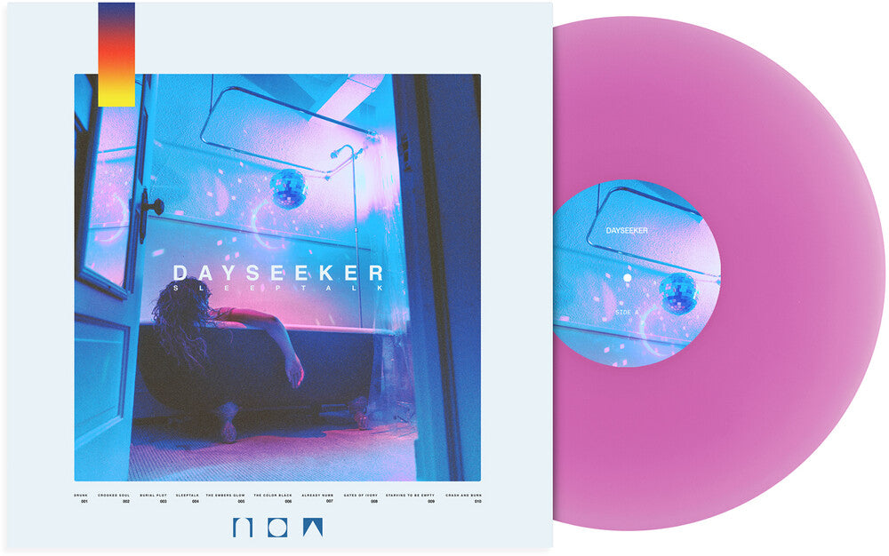 the album cover for Dayseeker - Sleeptalk [Marble Vinyl]