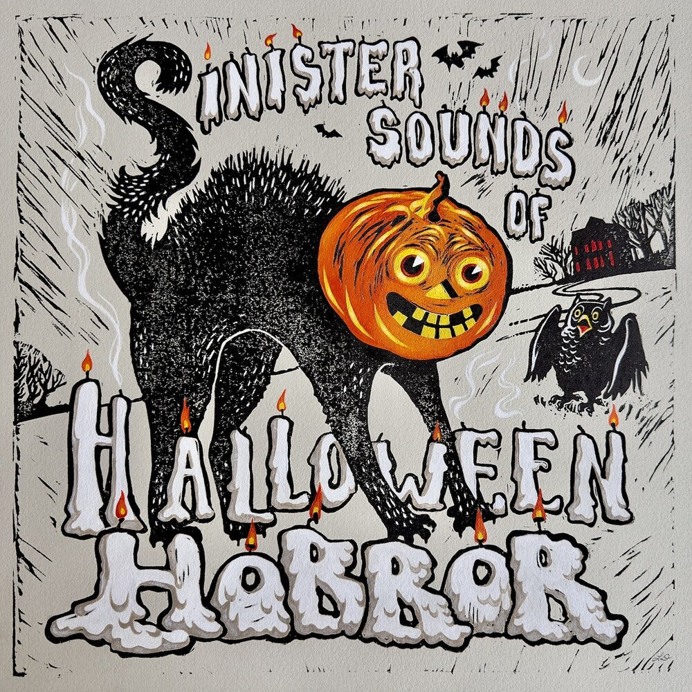 the album cover for Sinister Sounds of Halloween Horror / Various - Sinister Sounds Of Halloween Horror / Various