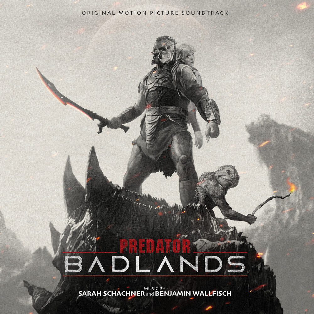 the album cover for Sarah Schachner  / Wal,Benjamin (Dig) - Predator: Badlands - O.S.T. [Digipak]