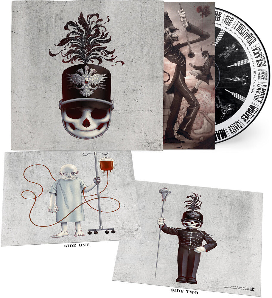 the album cover for My Chemical Romance - The Black Parade - 20th Anniversary [Deluxe]
