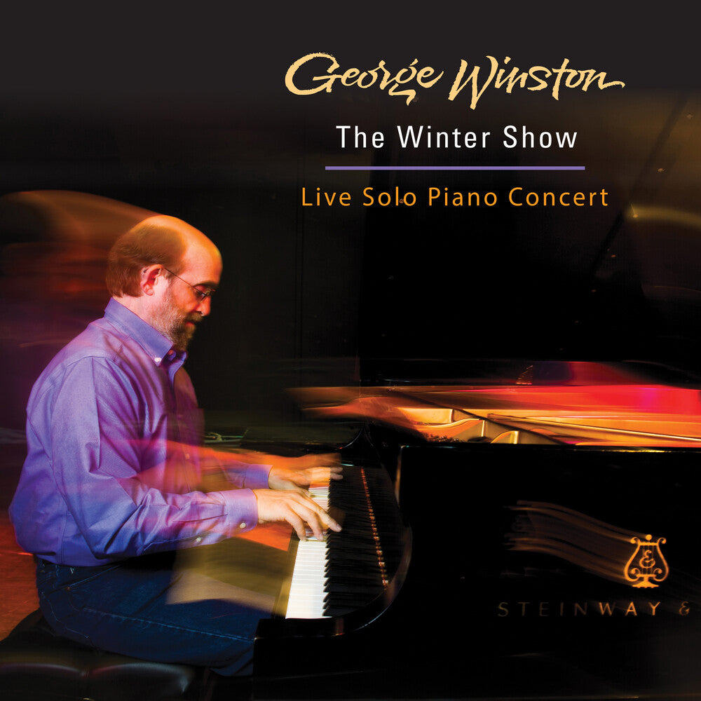the album cover for George Winston - Winter Show: Live Solo Piano Concert