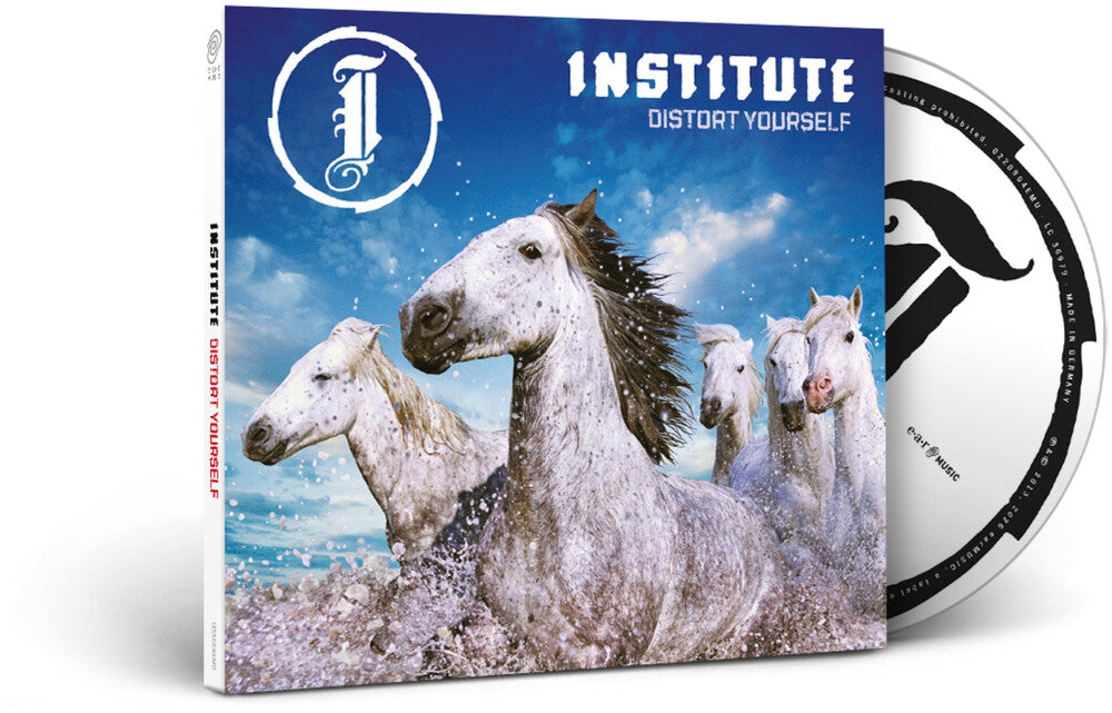 the album cover for Institute - Distort Yourself