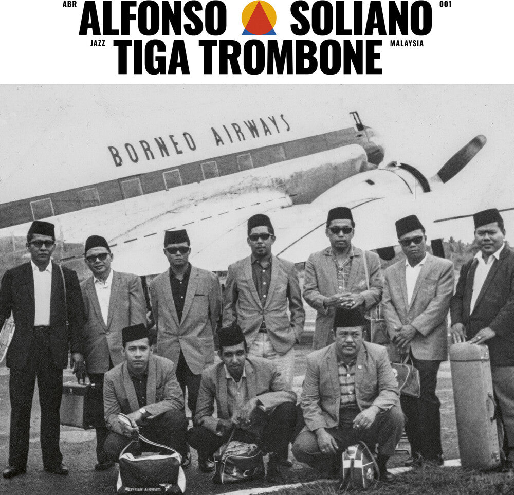 the album cover for Alfonso Soliano - Tiga Trombone