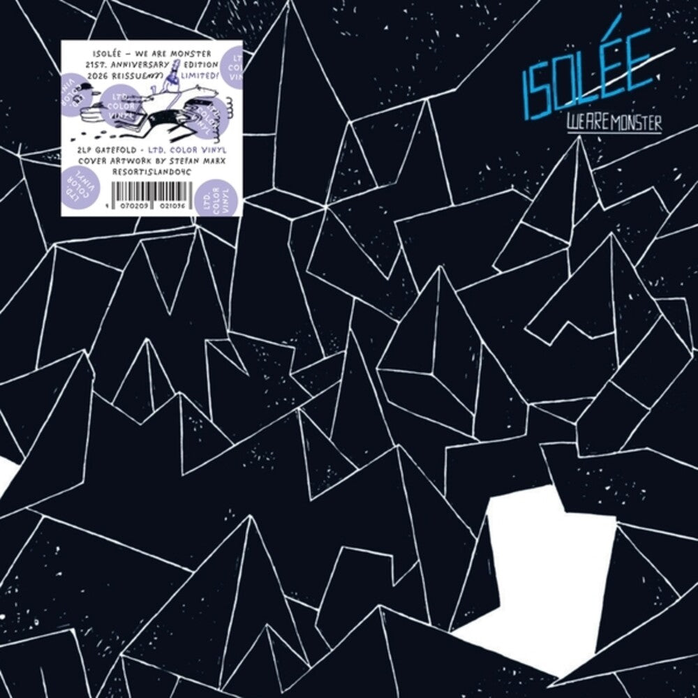 the album cover for Isolee - We Are Monster [Colored Vinyl] (Purp) (Wht) (Mrb)