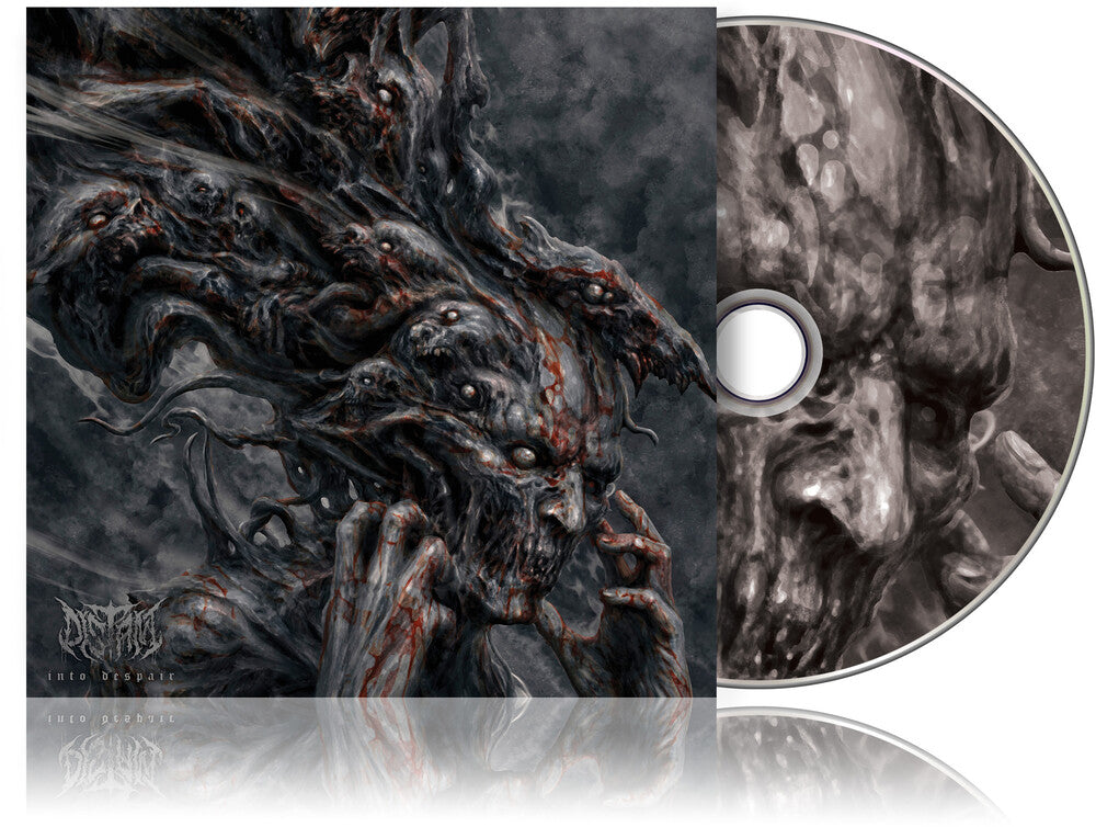 the album cover for Distant - Into Despair