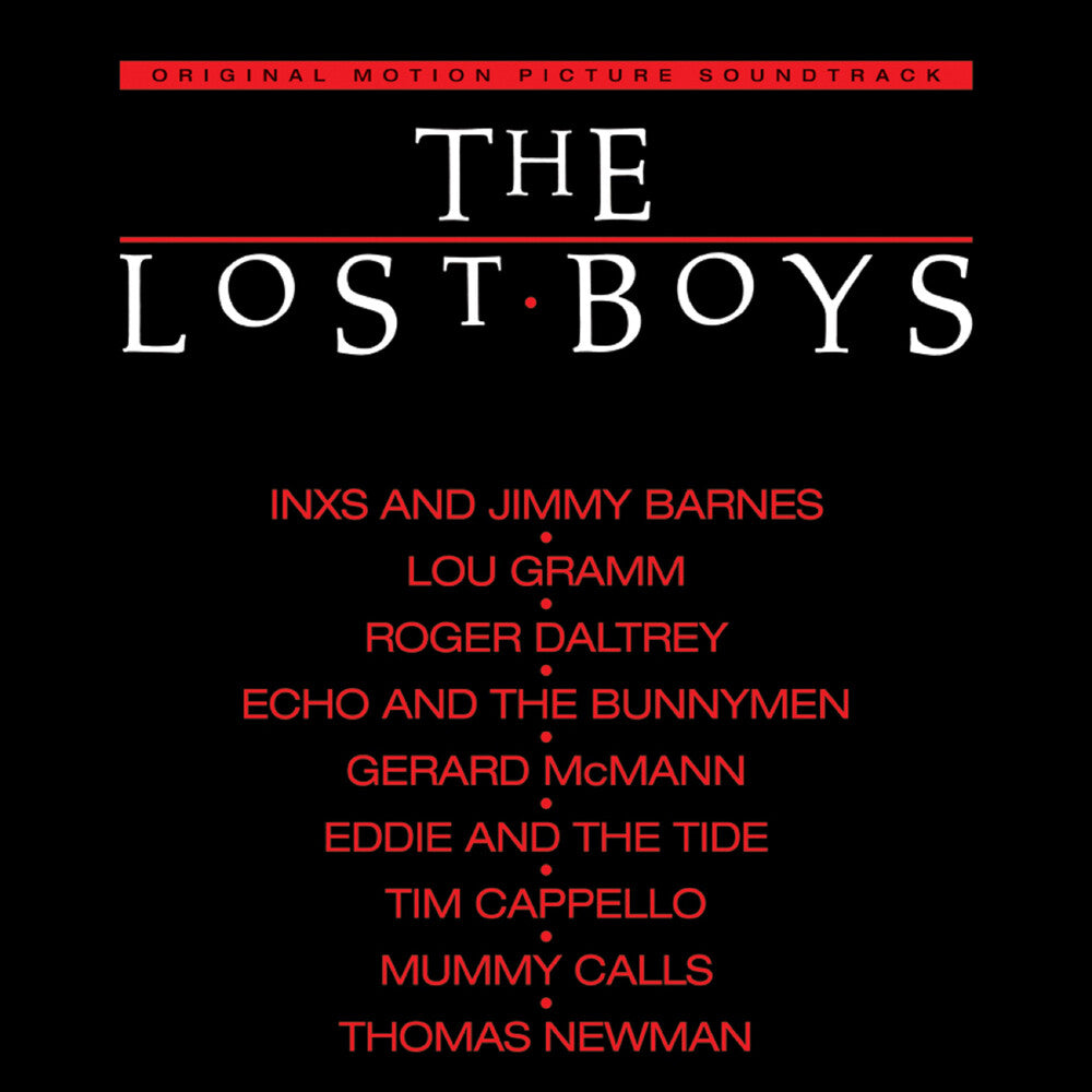 the album cover for Soundtrack (Colv) (Ltd) (Red) - Lost Boys - O.S.T. [Colored Vinyl] [Limited Edition] (Red)