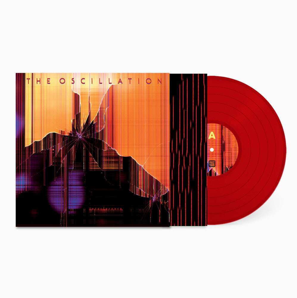 the album cover for Oscillation - Interference [Clear Vinyl] [180 Gram] (Red)