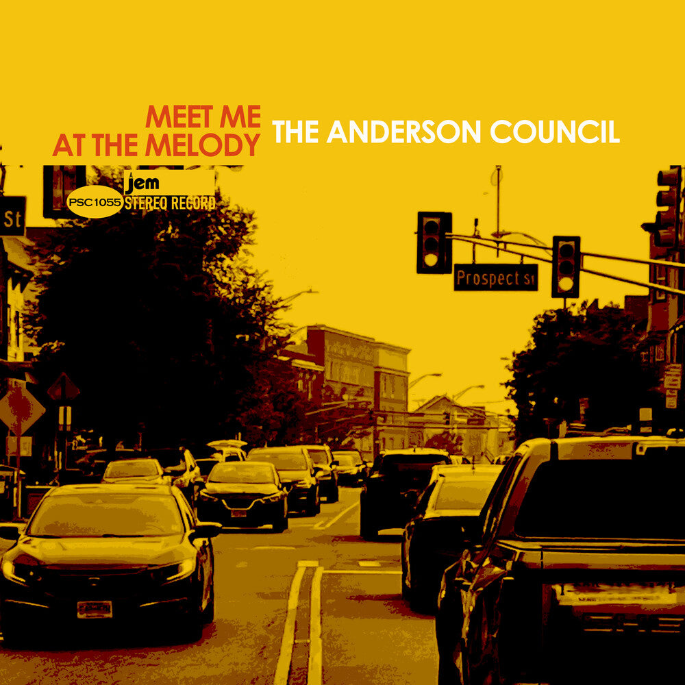 the album cover for Anderson Council - Meet Me At The Melody