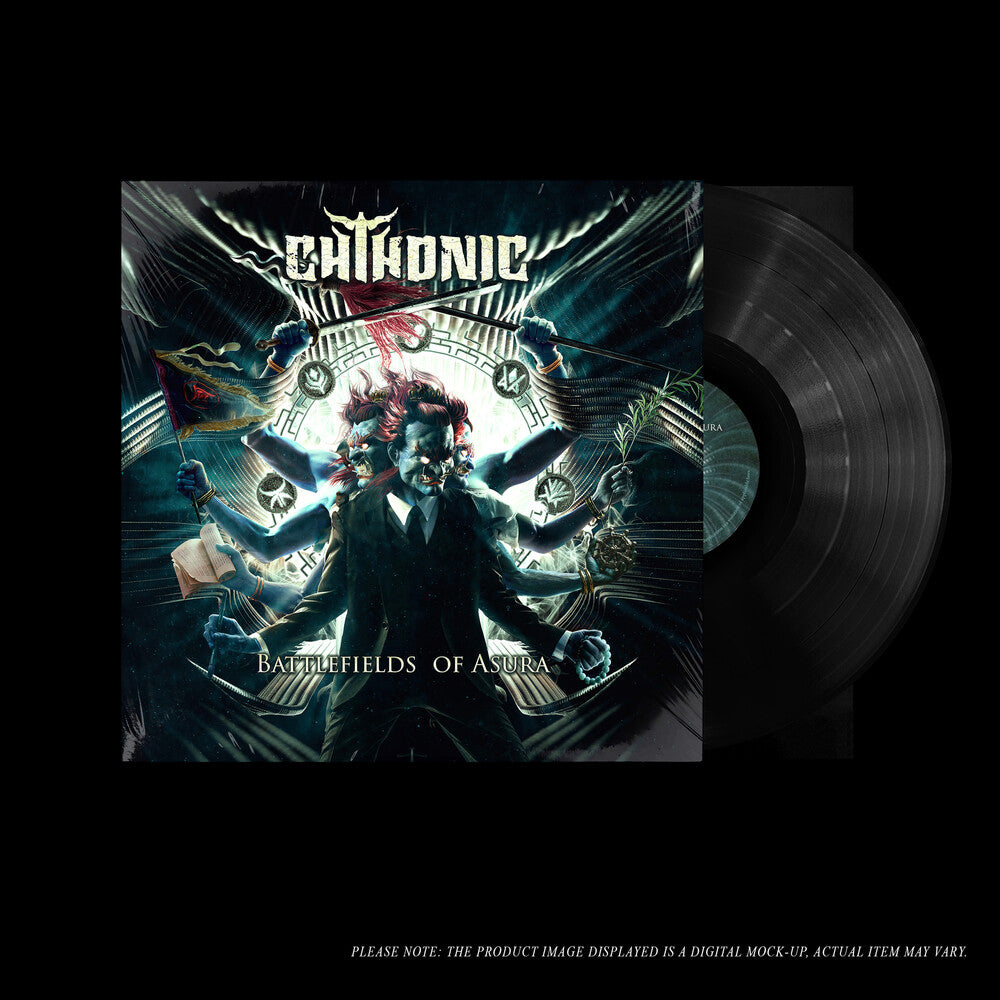 the album cover for Chthonic - Battlefields Of Asura