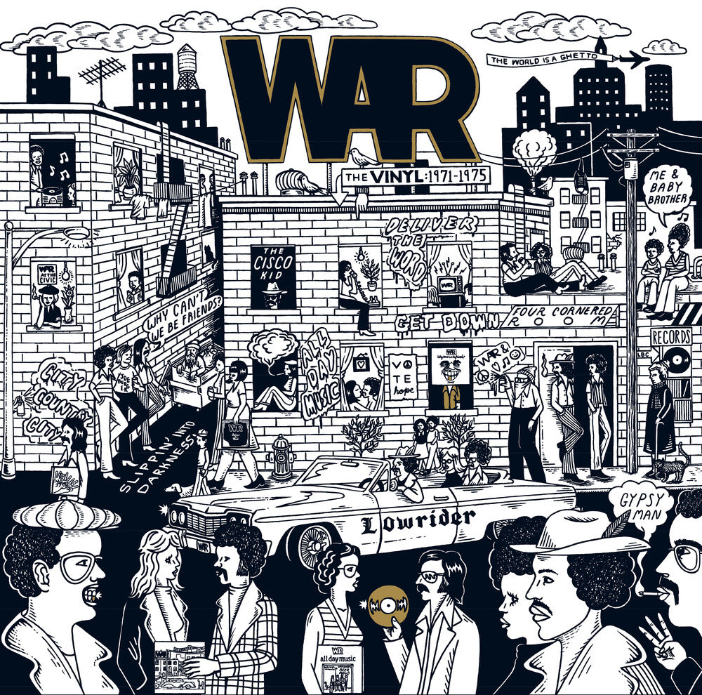 the album cover for War - Vinyl: 1971-1975