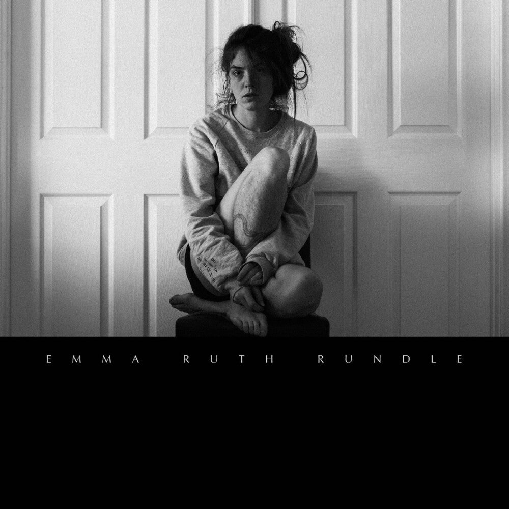 the album cover for Emma Rundle  Ruth - Marked For Death [Indie Exclusive Black Ice with White Splatter]