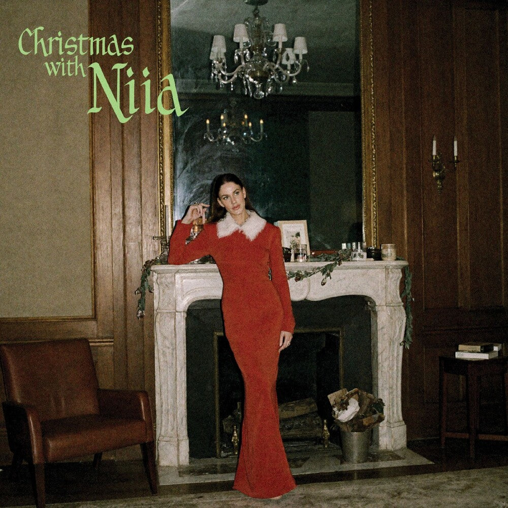 the album cover for Niia - Christmas With Niia - Maroon [Colored Vinyl]