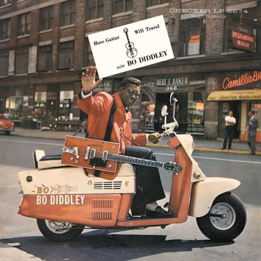 the album cover for Bo Diddley - Have Guitar Will Travel [180 Gram]
