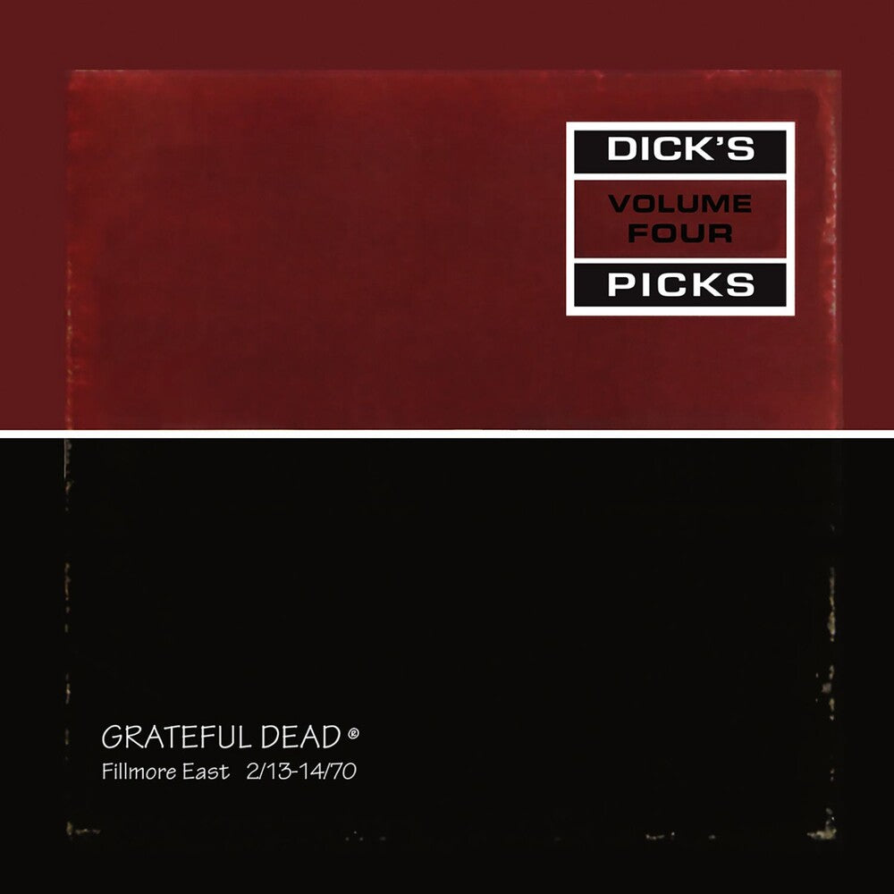the album cover for Grateful Dead - Dick's Picks Vol. 4-Fillmore East 2/13-14/70 (Box)