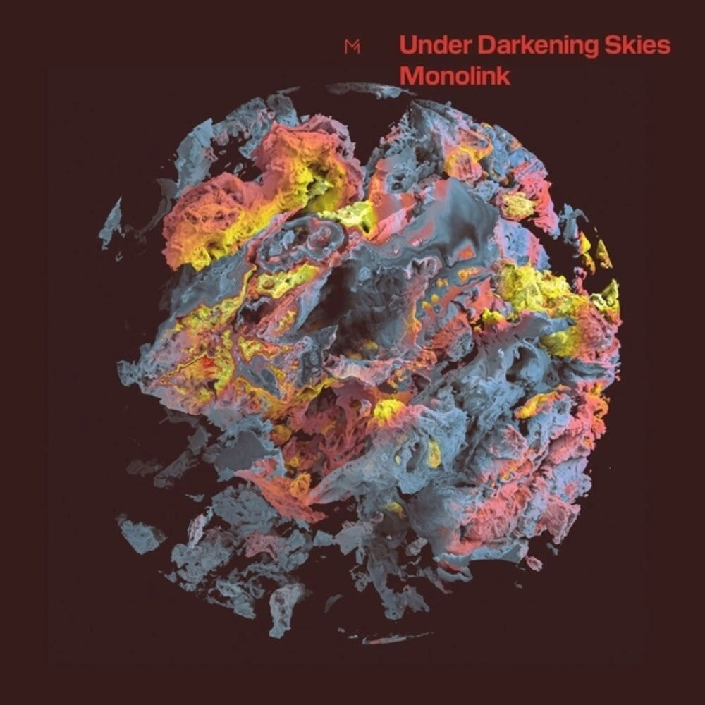 the album cover for Monolink - Under Darkening Skies