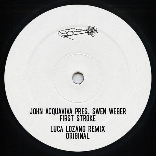the album cover for John Acquaviva - Pres Swen Weber: First Stroke (Luca Lozano Remix)