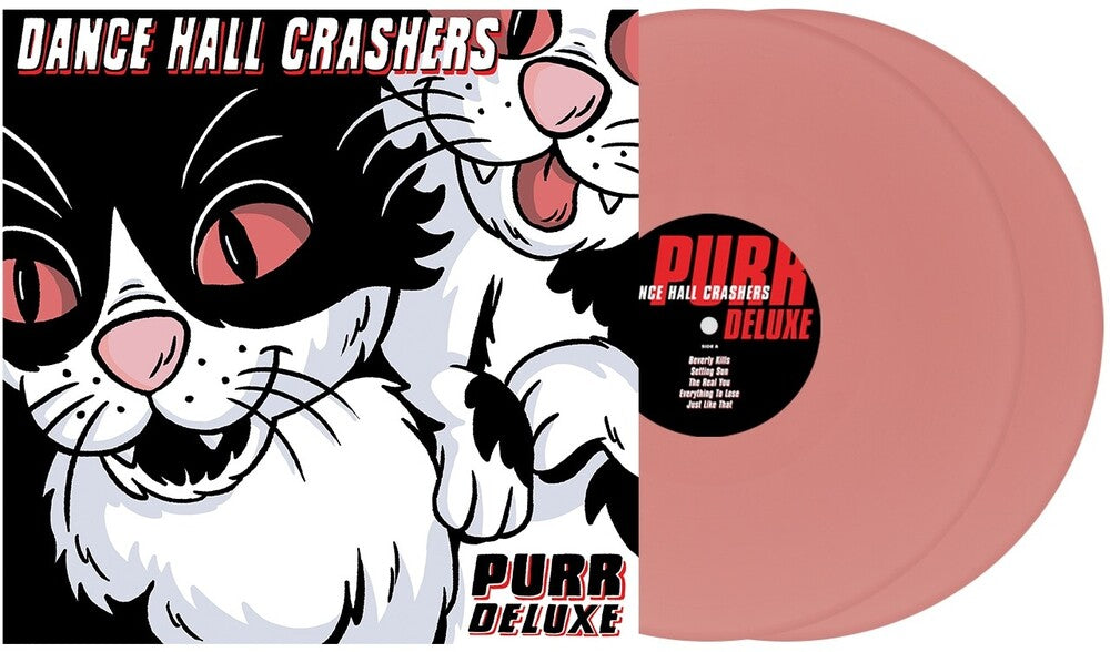 the album cover for Dance Hall Crashers - Purr (Deluxe) [Pink]