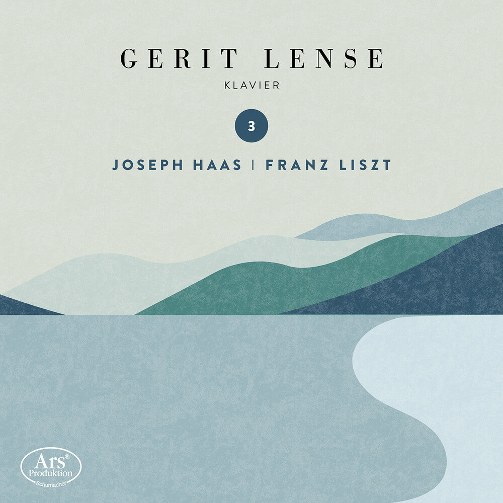 the album cover for Gerit Lense - Haas & Liszt: Gerit Lense Vol. 3